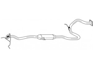 AKS DASIS SG74404 vidurinis duslintuvas