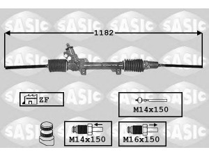 SASIC 7006035 vairo pavara 
 Vairavimas -> Vairo pavara/siurblys
4000KH, 4000S0, 9455851480, 4000KH