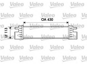VALEO 817903 tarpinis suslėgto oro aušintuvas, kompresorius 
 Variklis -> Oro tiekimas -> Įkrovos agregatas (turbo/superįkrova) -> Tarpinis suslėgto oro aušintuvas
1405000200, 1405000500