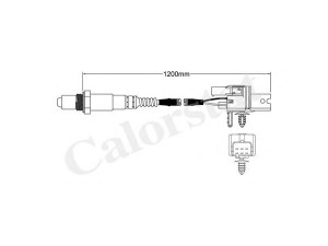 CALORSTAT by Vernet LS150003 lambda jutiklis 
 Variklis -> Variklio elektra
99660612800, 12597875, 30637015