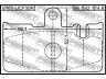 FEBEST 0101-UCF30R stabdžių trinkelių rinkinys, diskinis stabdys 
 Techninės priežiūros dalys -> Papildomas remontas
04466-50120