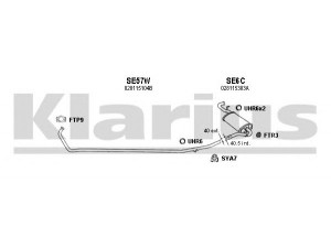 KLARIUS 790050U išmetimo sistema 
 Išmetimo sistema -> Išmetimo sistema, visa