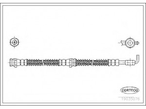 CORTECO 19035076 stabdžių žarnelė
4871005120