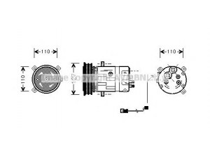 AVA QUALITY COOLING OLK290 kompresorius, oro kondicionierius 
 Oro kondicionavimas -> Kompresorius/dalys
1131558, 1135008, 1854022, 1854054