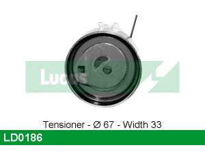 LUCAS ENGINE DRIVE LD0186 įtempiklio skriemulys, paskirstymo diržas
04884320AA