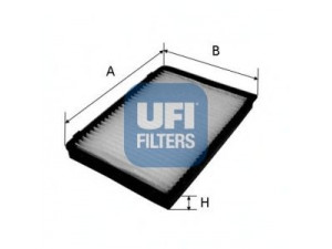 UFI 53.151.00 filtras, salono oras 
 Techninės priežiūros dalys -> Techninės priežiūros intervalai
96440878, EC96440878, 4803883, EC96440878