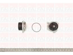 FAI AutoParts WP6098 vandens siurblys 
 Aušinimo sistema -> Vandens siurblys/tarpiklis -> Vandens siurblys
60586222, 60811328