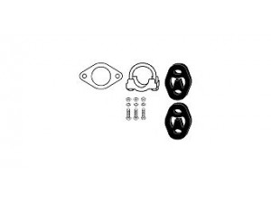 HJS 82 15 6438 montavimo komplektas, išmetimo sistema 
 Dviratė transporto priemonės -> Išmetimo sistema -> Surinkimo komplektas