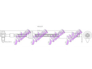 Brovex-Nelson H6611Q stabdžių žarnelė 
 Stabdžių sistema -> Stabdžių žarnelės
13245046, 13327441, 20912237, 562129