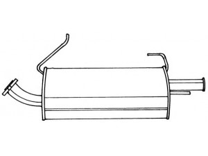 AKS DASIS SG38617 galinis duslintuvas