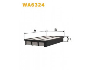 WIX FILTERS WA6324 oro filtras 
 Techninės priežiūros dalys -> Techninės priežiūros intervalai
460, 1780103010, 1780174060, A1286C