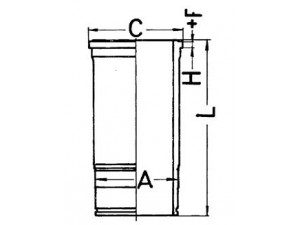KOLBENSCHMIDT 88034110 cilindro įvorė 
 Variklis -> Cilindrai/stūmokliai
130 008