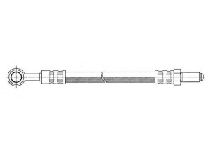 KAWE 510839 stabdžių žarnelė