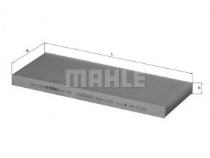 MAHLE ORIGINAL LA 45 filtras, salono oras 
 Techninės priežiūros dalys -> Techninės priežiūros intervalai
893091400A, 893819439, 8A0819439