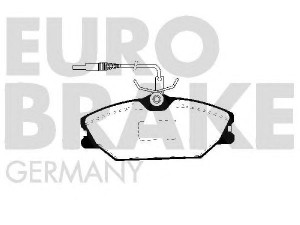 EUROBRAKE 5502223925 stabdžių trinkelių rinkinys, diskinis stabdys 
 Techninės priežiūros dalys -> Papildomas remontas
6000008895, 7701202050, 7701203730