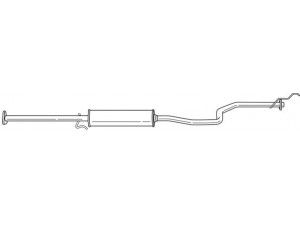 AKS DASIS SG23435 vidurinis duslintuvas