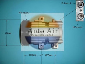 AUTO AIR GLOUCESTER 14-8146P kompresorius, oro kondicionierius 
 Oro kondicionavimas -> Kompresorius/dalys
4502836, 4681621, 4683733, 4979391