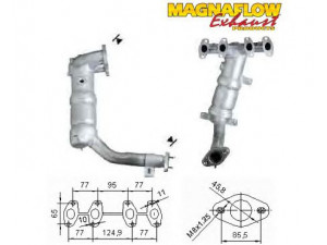 MAGNAFLOW 81877 katalizatoriaus keitiklis 
 Išmetimo sistema -> Katalizatoriaus keitiklis
46550718