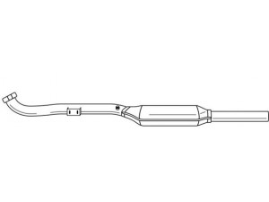 AKS DASIS SG35170 katalizatoriaus keitiklis