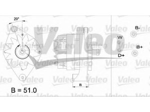VALEO 436440 kintamosios srovės generatorius 
 Elektros įranga -> Kint. sr. generatorius/dalys -> Kintamosios srovės generatorius
5003349, 5003448, 6779261