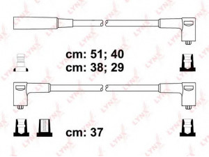 LYNXauto SPC6912 uždegimo laido komplektas