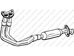 BOSAL 154-909 priekinis duslintuvas 
 Išmetimo sistema -> Duslintuvas
5023922, 6166842