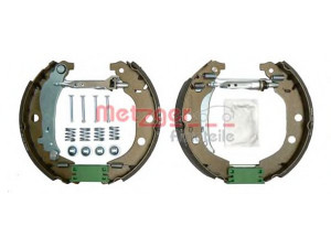 METZGER MG 631V stabdžių trinkelių komplektas 
 Techninės priežiūros dalys -> Papildomas remontas