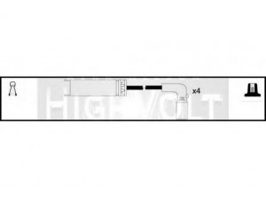 STANDARD OEF130 uždegimo laido komplektas 
 Kibirkšties / kaitinamasis uždegimas -> Uždegimo laidai/jungtys
96342284