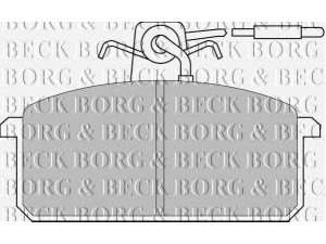 BORG & BECK BBP1317 stabdžių trinkelių rinkinys, diskinis stabdys 
 Techninės priežiūros dalys -> Papildomas remontas
984435118, 3915580, 3980096, 4390096