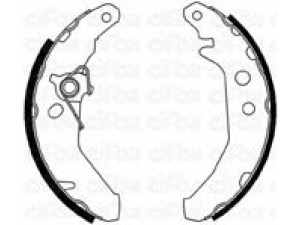 CIFAM 153-117Y stabdžių trinkelių komplektas 
 Techninės priežiūros dalys -> Papildomas remontas