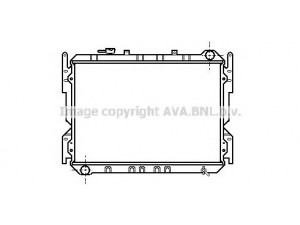 AVA QUALITY COOLING MZ2034 radiatorius, variklio aušinimas 
 Aušinimo sistema -> Radiatorius/alyvos aušintuvas -> Radiatorius/dalys
FE7415200B