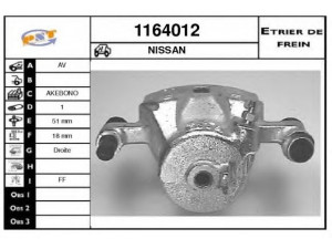 SNRA 1164012 stabdžių apkaba 
 Stabdžių sistema -> Stabdžių matuoklis -> Stabdžių matuoklio montavimas
4100014R10, 4100116R91