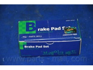 PARTS-MALL PKA-033-S stabdžių trinkelių rinkinys, diskinis stabdys
583021HA10, 583021JA30, 583021KA30