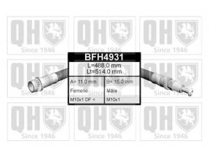QUINTON HAZELL BFH4931 stabdžių žarnelė 
 Stabdžių sistema -> Stabdžių žarnelės
4606.82, 4806.82, 14 791 970 80