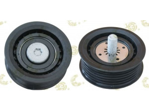 AUTOKIT 03.81830 kreipiantysis skriemulys, V formos rumbuotas diržas 
 Diržinė pavara -> V formos rumbuotas diržas/komplektas -> Laisvasis/kreipiamasis skriemulys
6712000210
