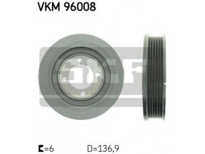 SKF VKM 96008 skriemulys, alkūninis velenas 
 Diržinė pavara -> Dirželio skriemulys
96350547, 96419497