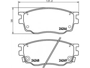 HELLA 8DB 355 012-091 stabdžių trinkelių rinkinys, diskinis stabdys 
 Techninės priežiūros dalys -> Papildomas remontas
G2YD3323Z, GJYA3323ZB, GJYA3323ZC