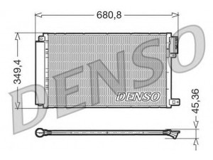 DENSO DCN09300 kondensatorius, oro kondicionierius 
 Oro kondicionavimas -> Kondensatorius
51787345, 51787356