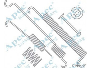 APEC braking KIT714 priedų komplektas, stabdžių trinkelės 
 Stabdžių sistema -> Būgninis stabdys -> Dalys/priedai