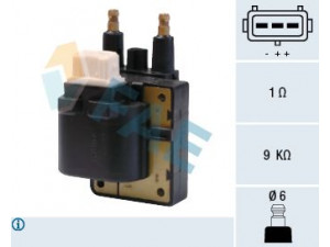 FAE 80221 ritė, uždegimas 
 Kibirkšties / kaitinamasis uždegimas -> Uždegimo ritė
77 00 863 021, 77 01 041 608, 70863021