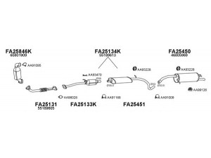 VENEPORTE 250496 išmetimo sistema 
 Išmetimo sistema -> Išmetimo sistema, visa