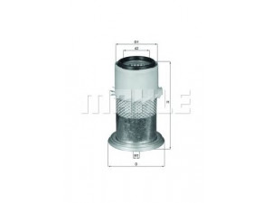 KNECHT LX 1674 oro filtras
32/905301