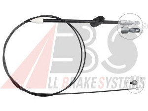 A.B.S. K13966 trosas, stovėjimo stabdys 
 Stabdžių sistema -> Valdymo svirtys/trosai
9064202785, 9064203985, 2E0609701Q