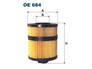 FILTRON OE684 alyvos filtras 
 Techninės priežiūros dalys -> Techninės priežiūros intervalai
8973104720, 5650338, 7701474004
