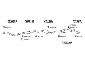 VENEPORTE 800524 išmetimo sistema 
 Išmetimo sistema -> Išmetimo sistema, visa