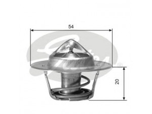 GATES TH00171G1 termostatas, aušinimo skystis 
 Aušinimo sistema -> Termostatas/tarpiklis -> Thermostat
1518627, 1607993, 1337.20, 133720