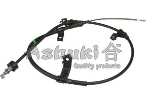ASHUKI HRK12703 trosas, stovėjimo stabdys 
 Stabdžių sistema -> Valdymo svirtys/trosai
59760-1G300