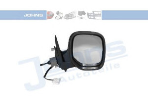 JOHNS 23 31 38-11 išorinis veidrodėlis 
 Kėbulas -> Keleivių kabina -> Durys/dalys
00008148PS, 8148 PG, 8148 PS