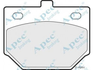 APEC braking PAD309 stabdžių trinkelių rinkinys, diskinis stabdys 
 Techninės priežiūros dalys -> Papildomas remontas
04491-87701-000, 0449187701, 0449187701000