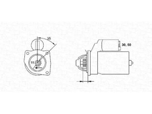 MAGNETI MARELLI 943241070010 starteris 
 Elektros įranga -> Starterio sistema -> Starteris
2330008704, 23300C6801, 23300C6801RE